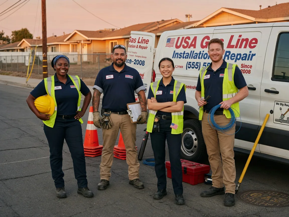Gas Line Installation company in Diagonal, IA